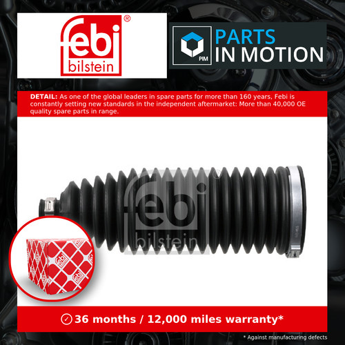 Steering rack boot 43550 - rack,