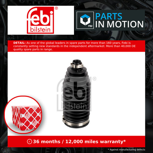 Steering rack boot fits - steering,